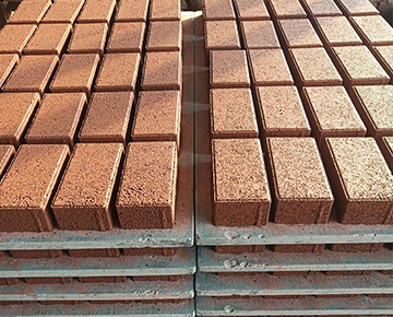 阜新透水砖经常被应用在园区建设